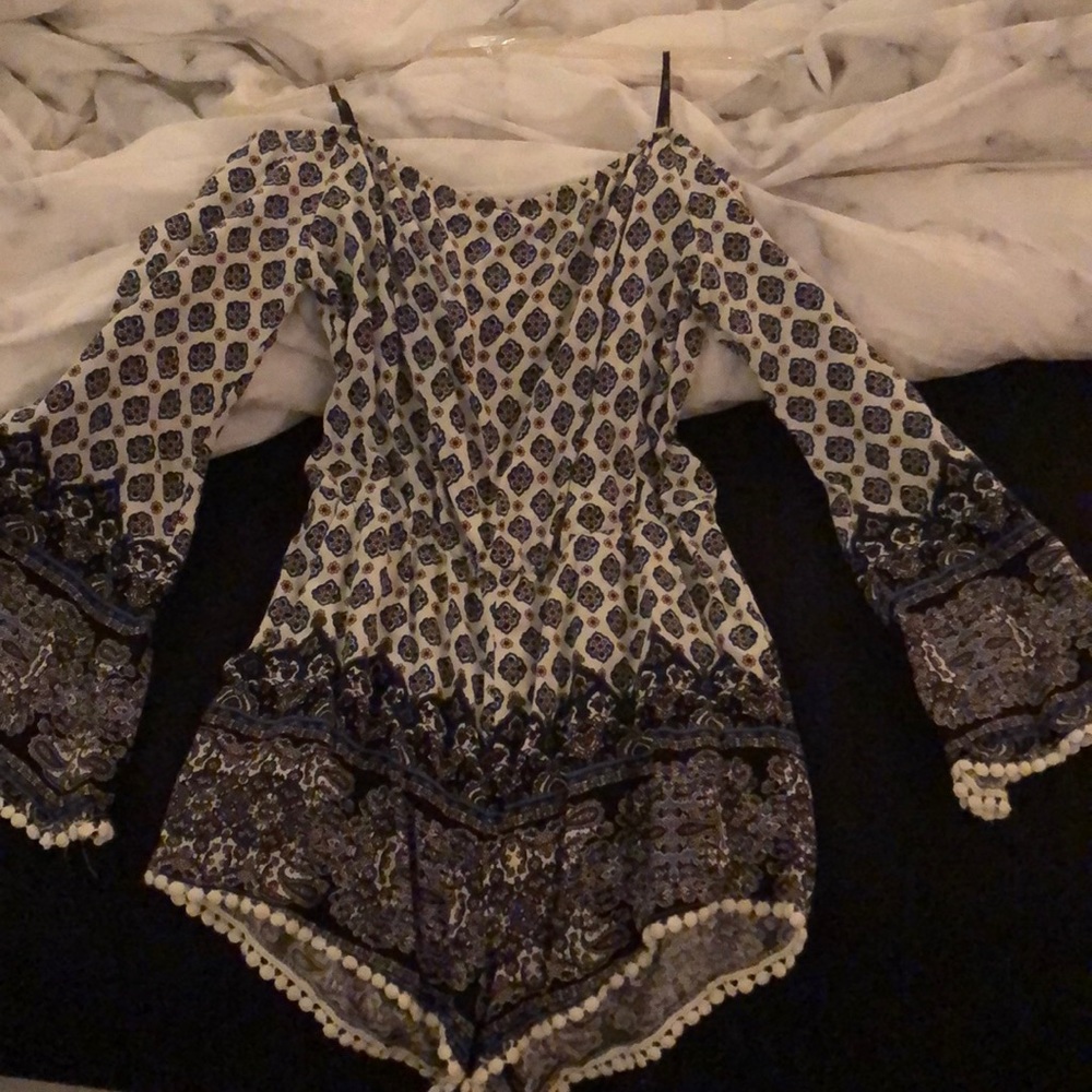 Off the shoulder romper
